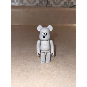 100% bearbrick Andy The Mouse open with card